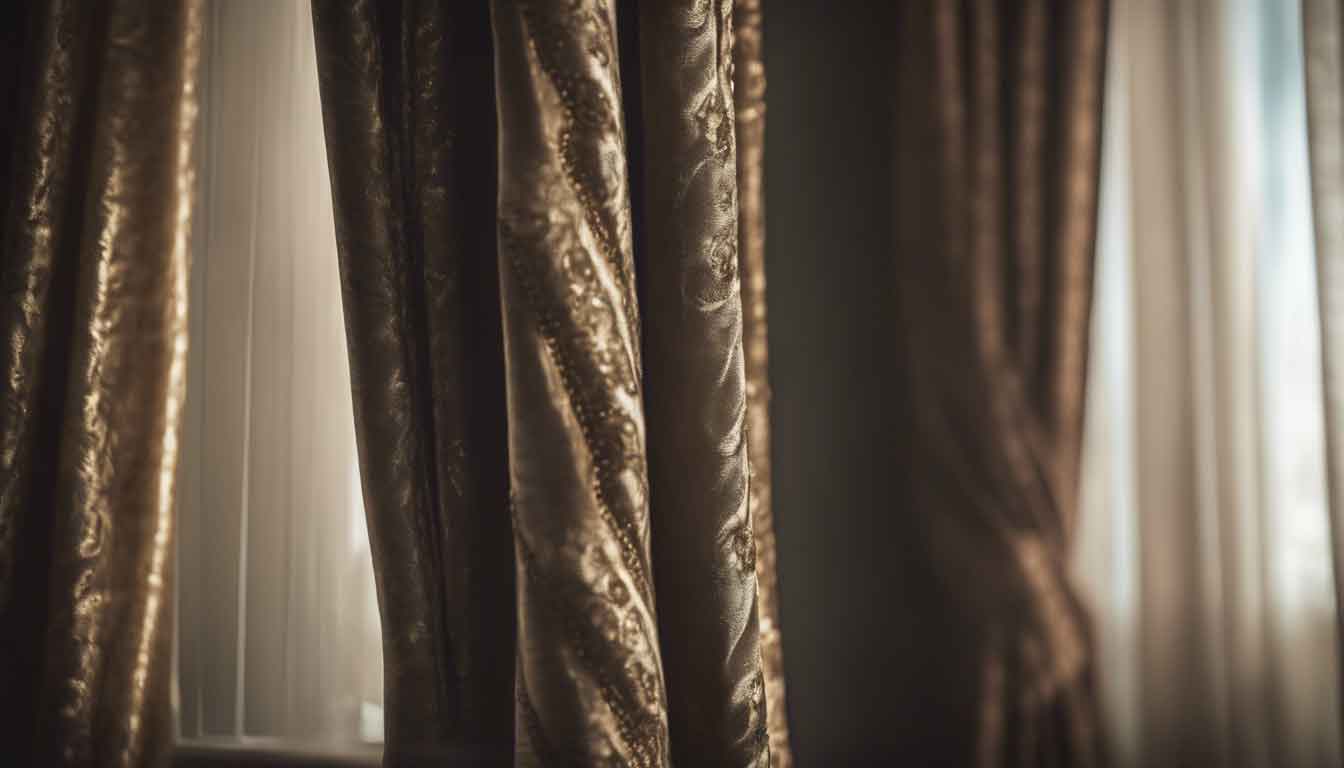 avantages d'un rideau en soie pour votre salon